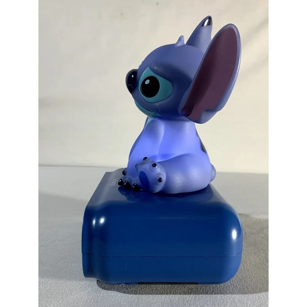 Disney Stitch‎ Alarm Clock Night Light Lexibook Lilo & Stitch Blue Tested RL800D